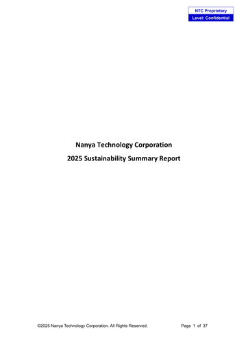 Thumbnail Nanya Technology
 ESG Report 2025