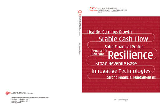 Thumbnail CK Hutchison Holdings Annual Report 2019