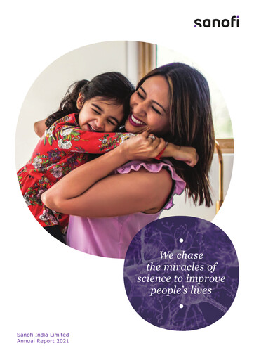 Thumbnail Sanofi India Limited Annual Report 2021