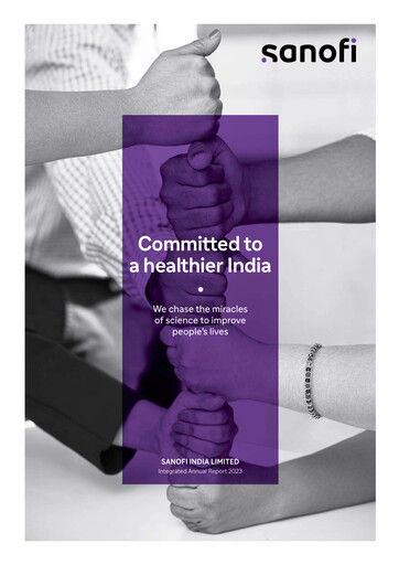Thumbnail Sanofi India Limited Annual Report 2023