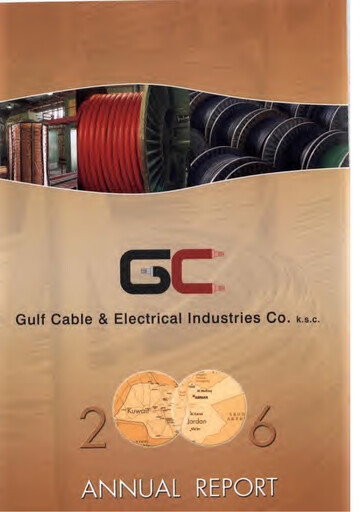 Miniature Gulf Cable and Electrical Industries Company - KPSC Rapport annuel 2006