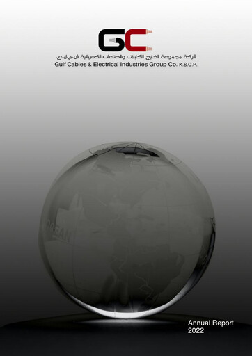 Miniature Gulf Cable and Electrical Industries Company - KPSC Rapport annuel 2022
