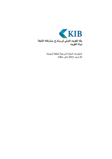 Vorschaubild Kuwait International Bank Finanzmitteilung 2022-q2