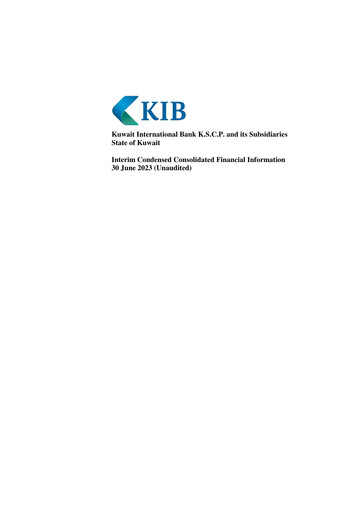 Vorschaubild Kuwait International Bank Finanzmitteilung 2023-q2