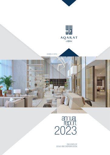 Miniature Kuwait Real Estate Company (AQARAT) Rapport annuel 2023