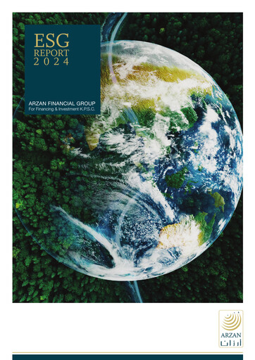 Thumbnail Arzan Financial Group for Financing and Investment ESG Report 2024