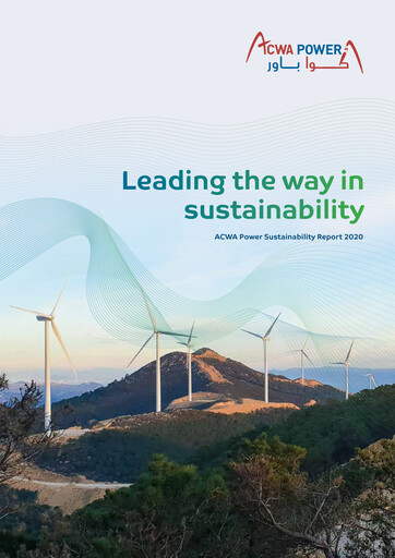 Thumbnail ACWA POWER Company Sustainability Report 2020