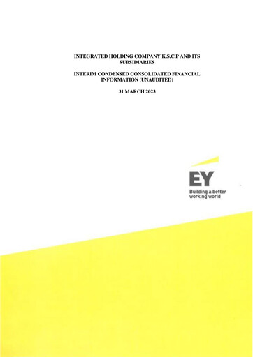 Thumbnail Integrated Holding Company K.S.C.P. Quarterly Report 2023-q1