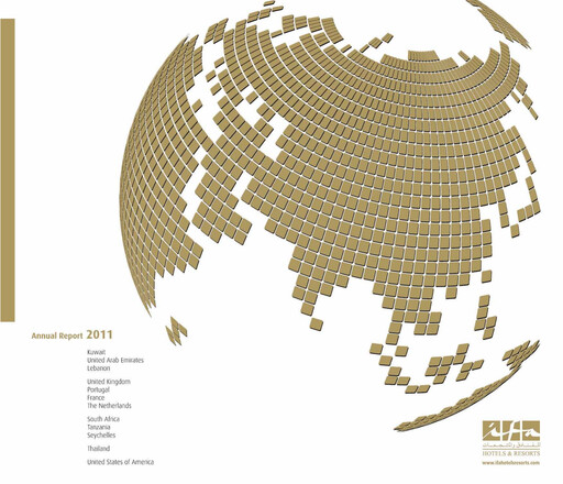 Thumbnail IFA Hotels and Resorts Annual Report 2011