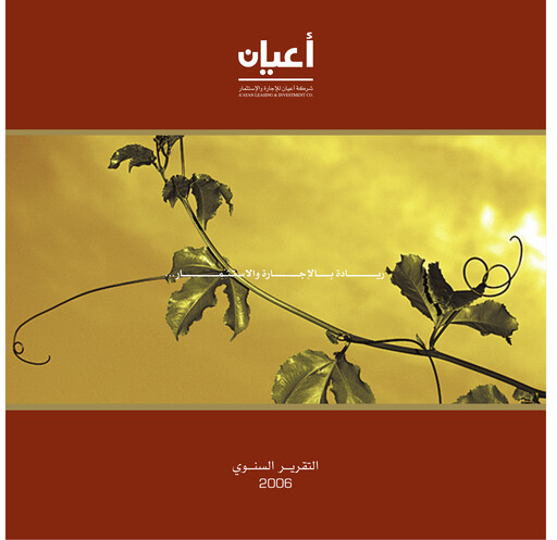Thumbnail A'ayan Leasing and Investment Company Annual Report 2006