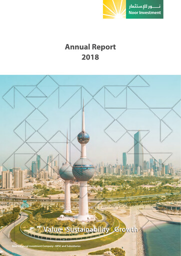 Thumbnail Noor Financial Investment Company Annual Report 2018