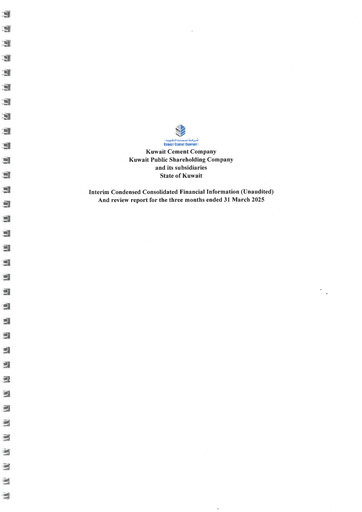 Miniature Kuwait Cement Company Rapport financier 2025-q1