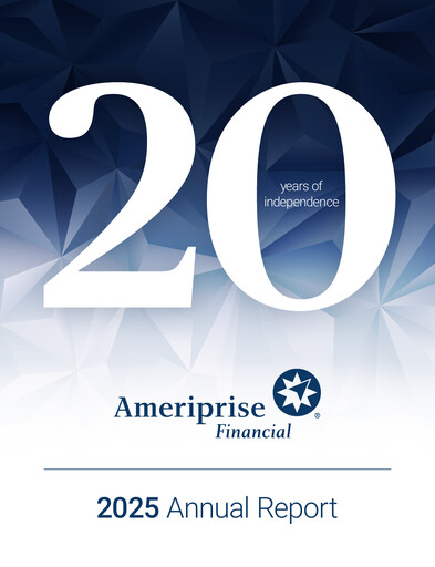 Thumbnail Ameriprise Financial
 Annual Report 2025