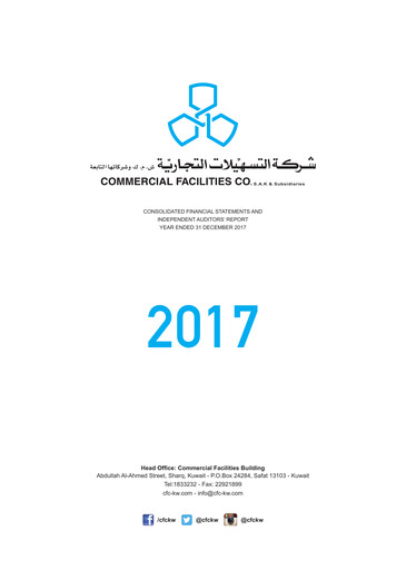 Thumbnail Commercial Facilities Company S.A.K.P. Financial Statement 2017