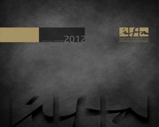 Miniature International Financial Advisors Holding Rapport annuel 2012