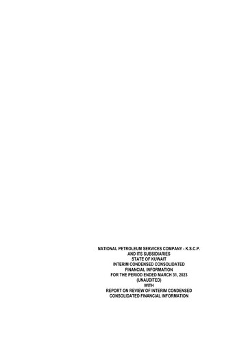 Vorschaubild National Petroleum Services Company Quartalsbericht 2023-q1