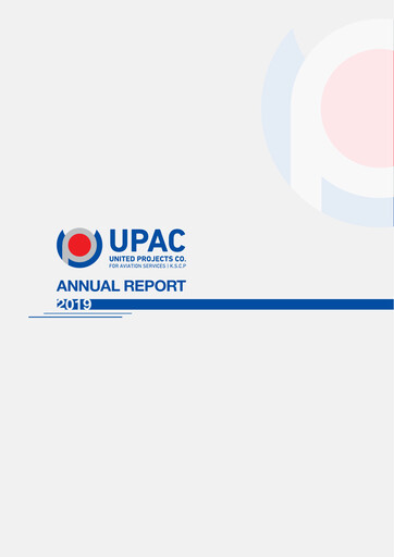 Thumbnail United Projects Company For Aviation Services Annual Report 2019