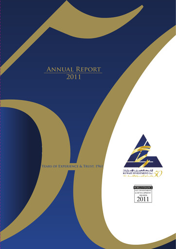 Thumbnail Kuwait Investment Company Annual Report 2011