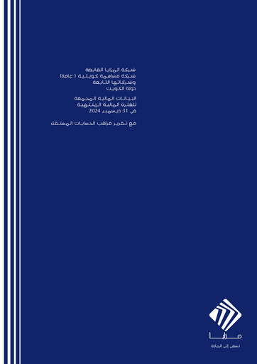 Miniature Al-Mazaya Holding Company Bilan financier 2024