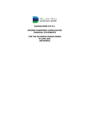 Thumbnail Dukhan Bank Half-year Report 2025-h1