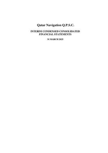 Thumbnail Milaha - Qatar Navigation Quarterly Report 2025-q1