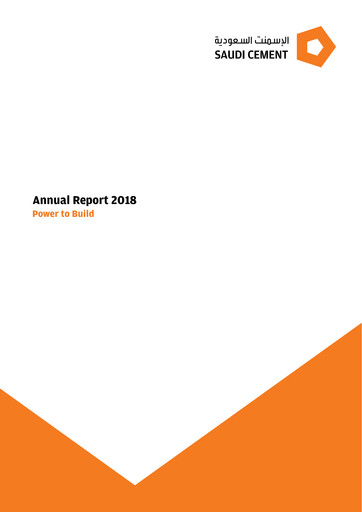 Thumbnail Saudi Cement Company Annual Report 2018