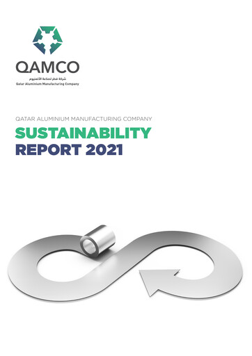 Thumbnail Qatar Aluminium Manufacturing Company Sustainability Report 2021