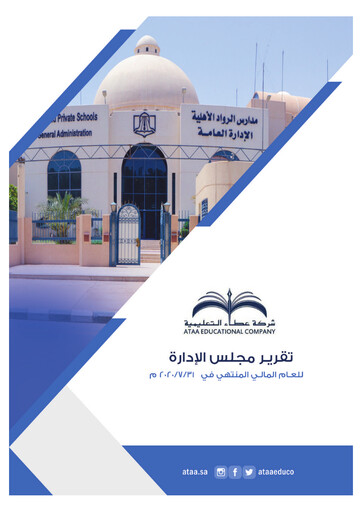 Thumbnail Ataa Educational Company Annual Report 2020