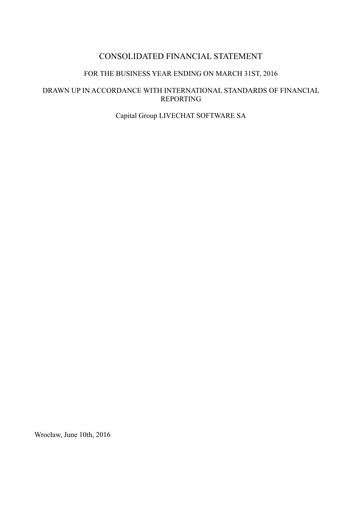 Vorschaubild Text (LiveChat) Finanzmitteilung fy2016