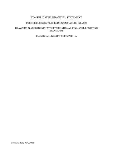 Vorschaubild Text (LiveChat) Finanzmitteilung fy2020