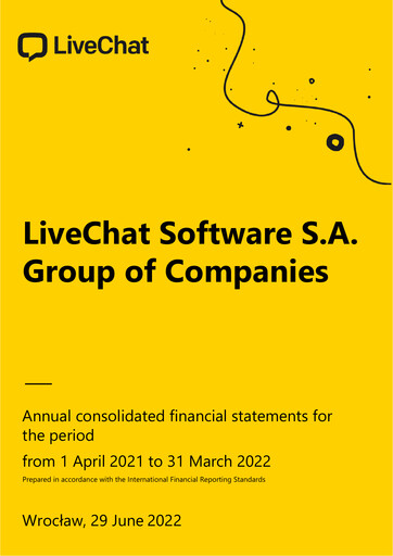 Vorschaubild Text (LiveChat) Finanzmitteilung fy2022