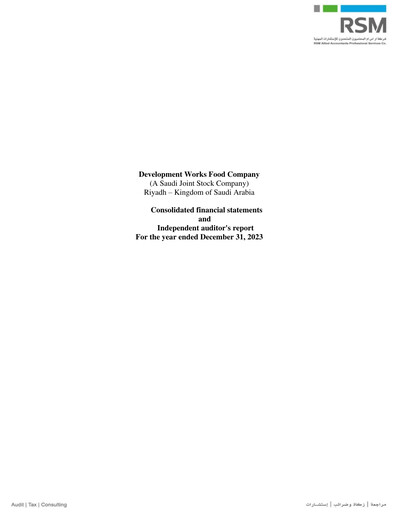 Miniature Development Works Food Company Bilan financier 2023