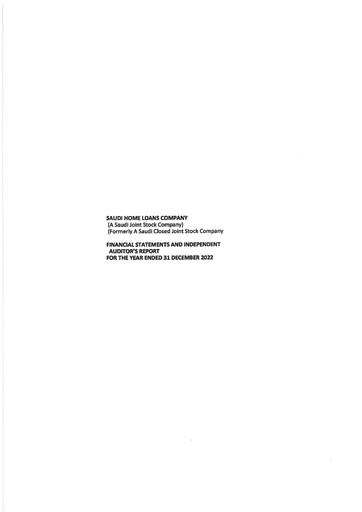 Thumbnail SHL Finance Company Financial Statement 2022