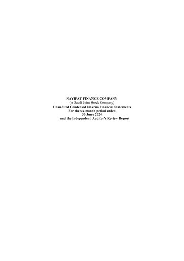 Thumbnail Nayifat Finance Company Half-year Report 2024-h1