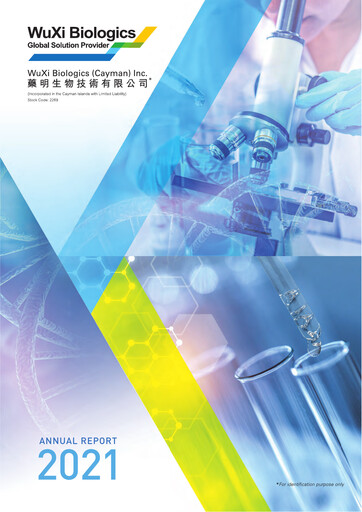 Vorschaubild WuXi Biologics Jahresbericht 2021