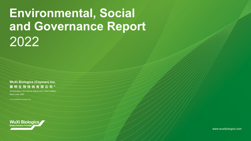 Vorschaubild WuXi Biologics ESG-Bericht 2022