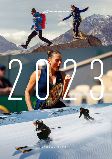Thumbnail Amer Sports Annual Report 2023