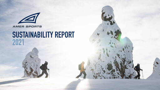 Thumbnail Amer Sports Sustainability Report 2021