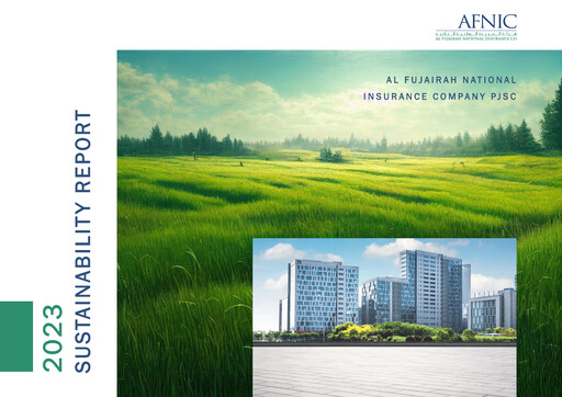 Thumbnail Al Fujairah National Insurance Company Sustainability Report 2023