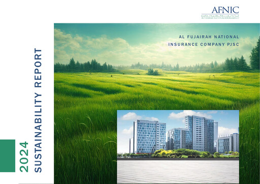 Thumbnail Al Fujairah National Insurance Company Sustainability Report 2024