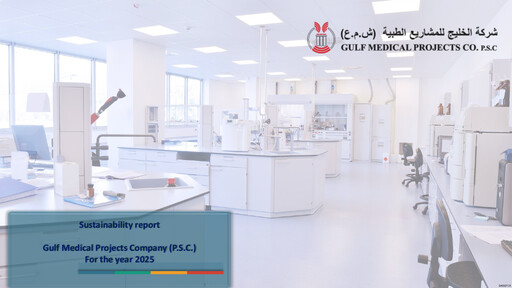 Vorschaubild Gulf Medical Projects Company Nachhaltigkeitsbericht 2025
