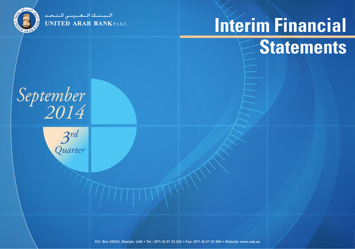 Thumbnail United Arab Bank Financial Statement 2014-q3