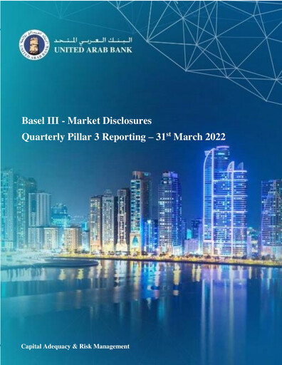 Thumbnail United Arab Bank Quarterly Report 2022-q1