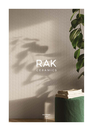 Thumbnail RAK Ceramics ESG Report 2022