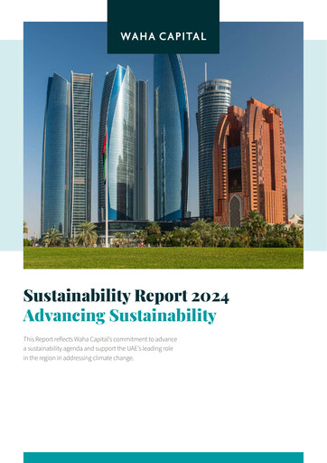 Thumbnail Waha Capital Company Sustainability Report 2024