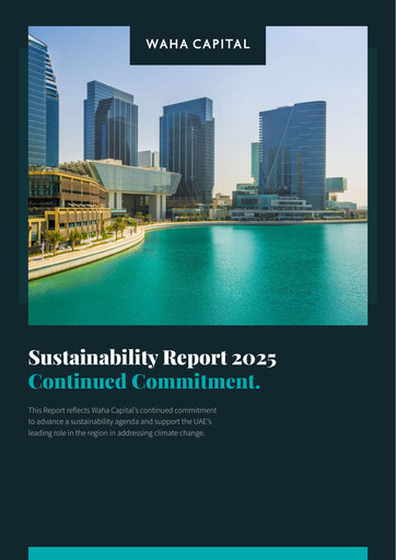 Thumbnail Waha Capital Company Sustainability Report 2025