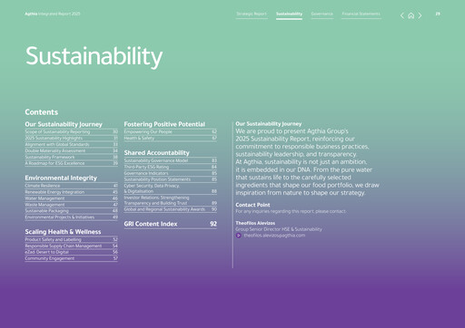 Thumbnail Agthia Group
 Sustainability Report 2025