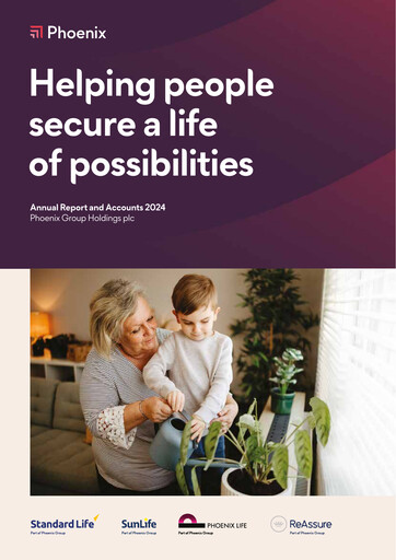 Thumbnail Phoenix Group Annual Report 2024