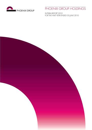 Thumbnail Phoenix Group Half-year Report 2010-h1