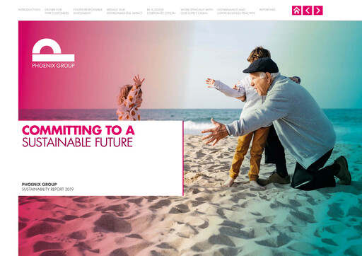 Thumbnail Phoenix Group Sustainability Report 2019